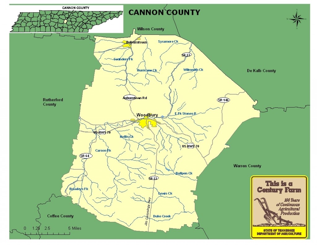 Cannon County Tennessee Century Farms