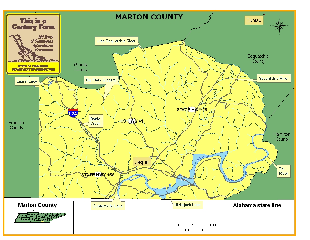 Marion County Map