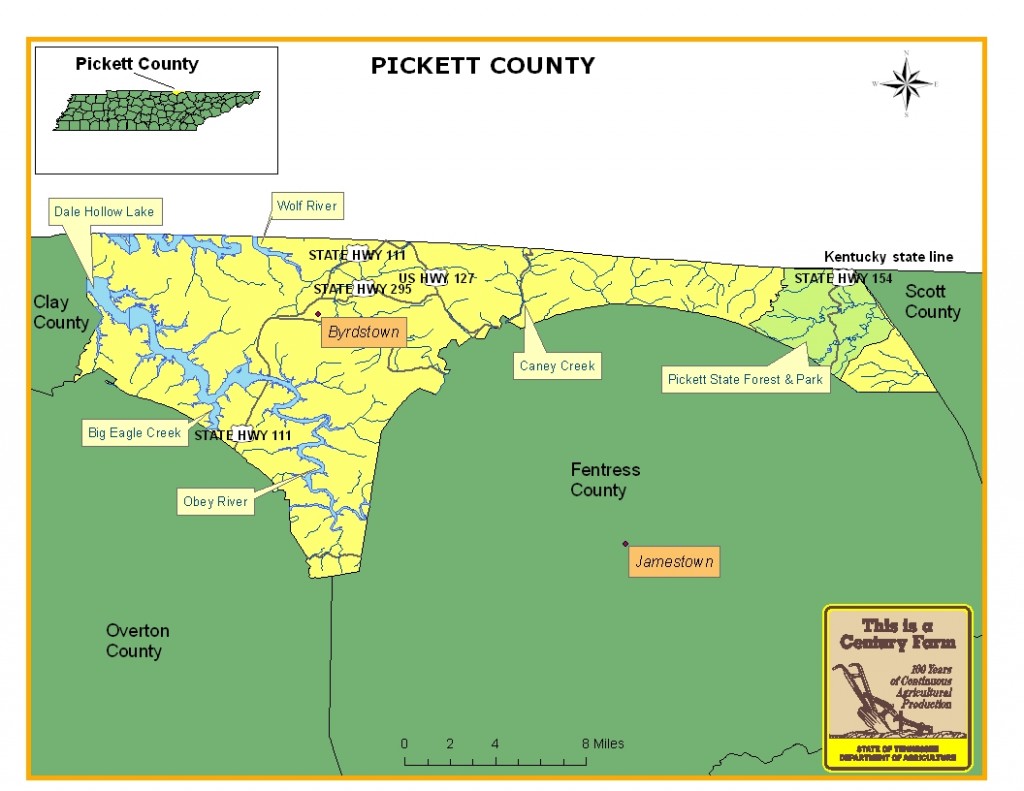 Pickett County Tennessee Century Farms
