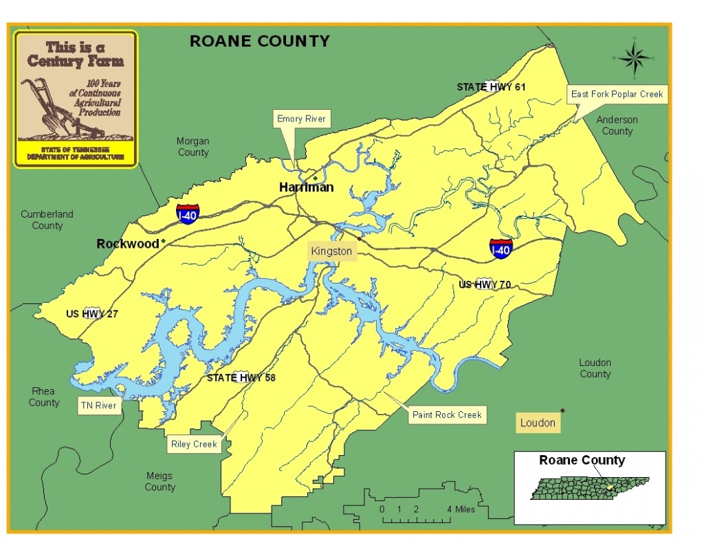 Roane County Tennessee Century Farms